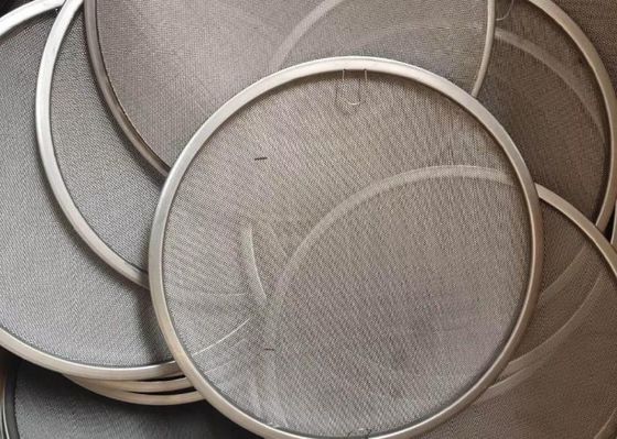 50mesh 0.3mm Slot Woven Wire Mesh , Woven Wire Mesh Filter Corrosion Resistance
