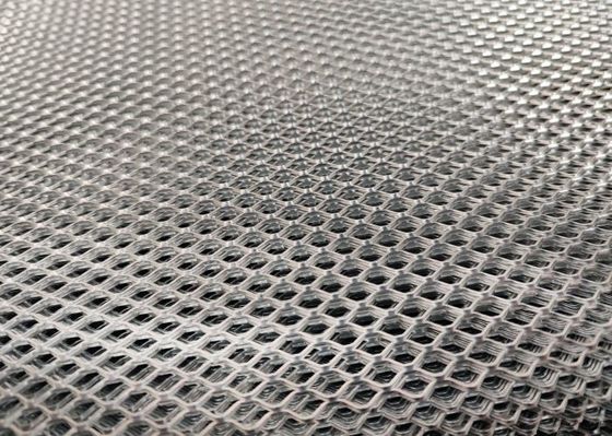 Aluminum Length 1m Width 2m Expanded Metal Mesh For Interior Design